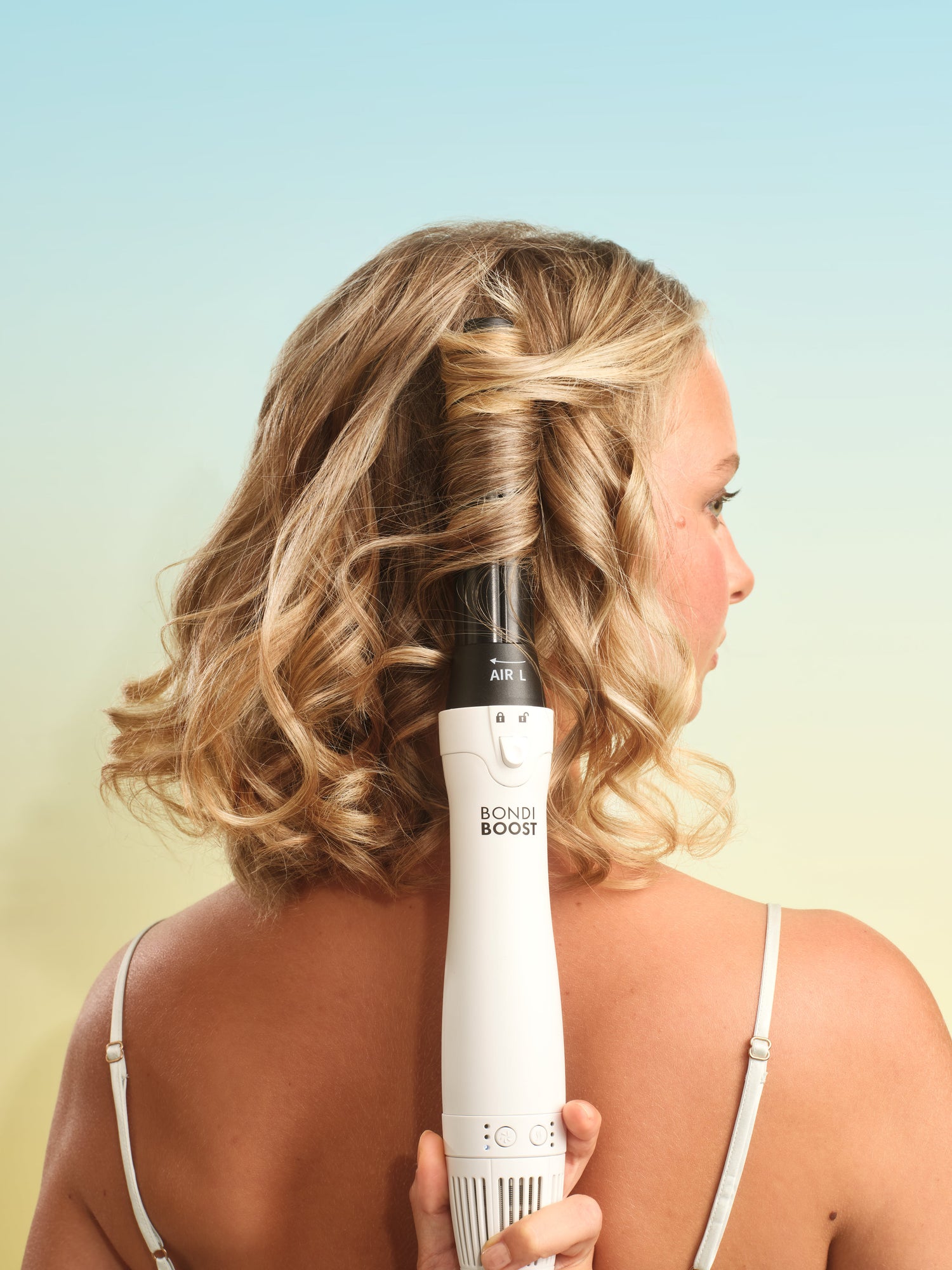Model using everlast styler