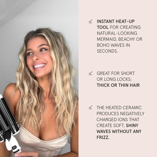 Wave Wand 25mm Creates flawless hair waves