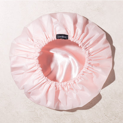 SATIN LINED SHOWER CAP