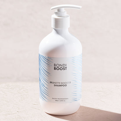 Brunette Booster Shampoo - Calms warm, brassy orange tones