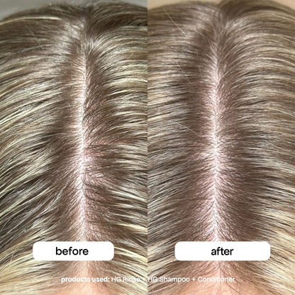 before and after hg duo and rinse 
