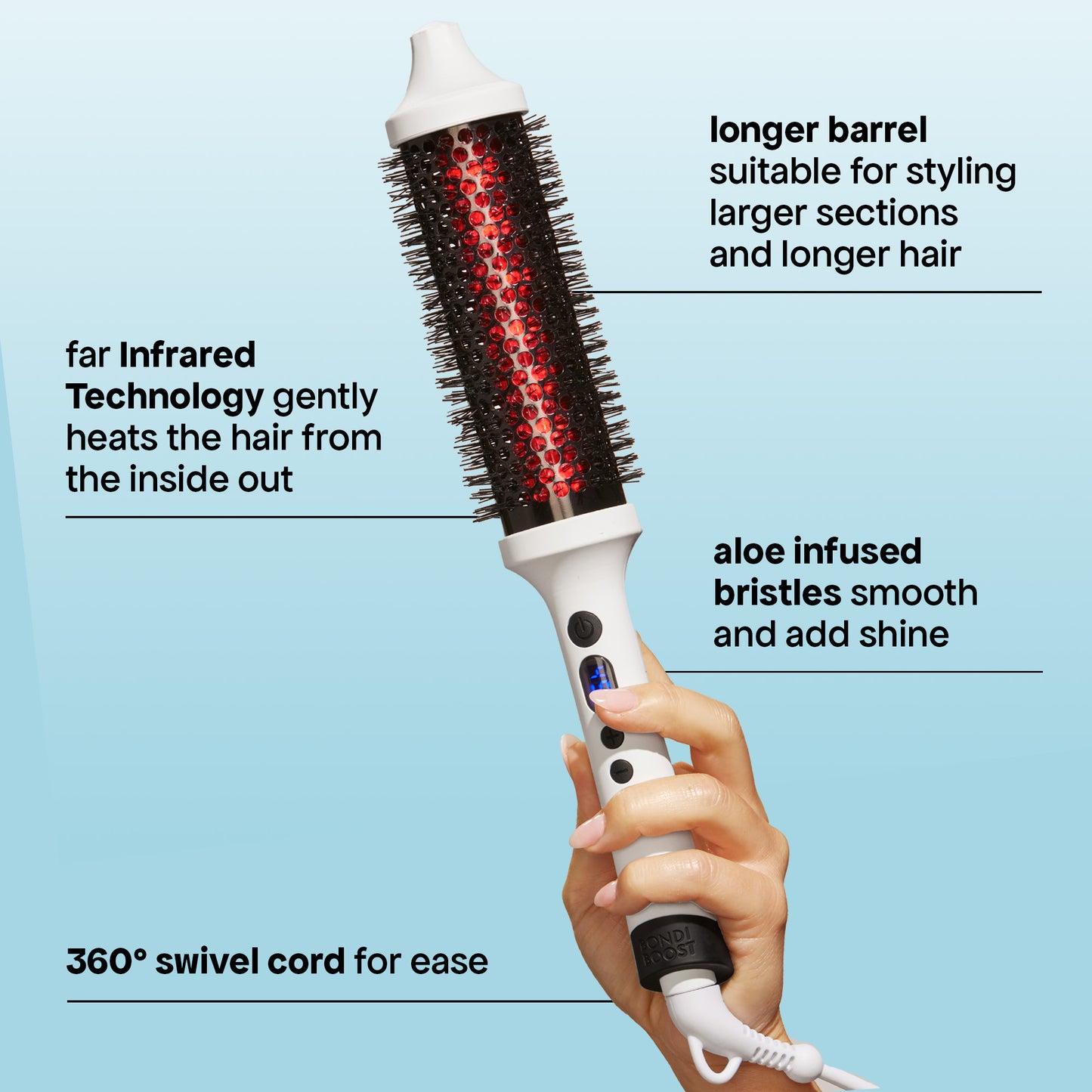 INFRARED THERMAL BOUNCE BRUSH