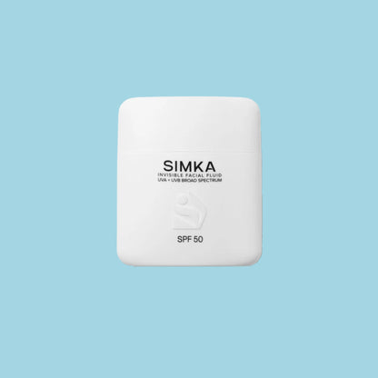 Simka Invisible Facial Fluid SPF 50 - Free Gift
