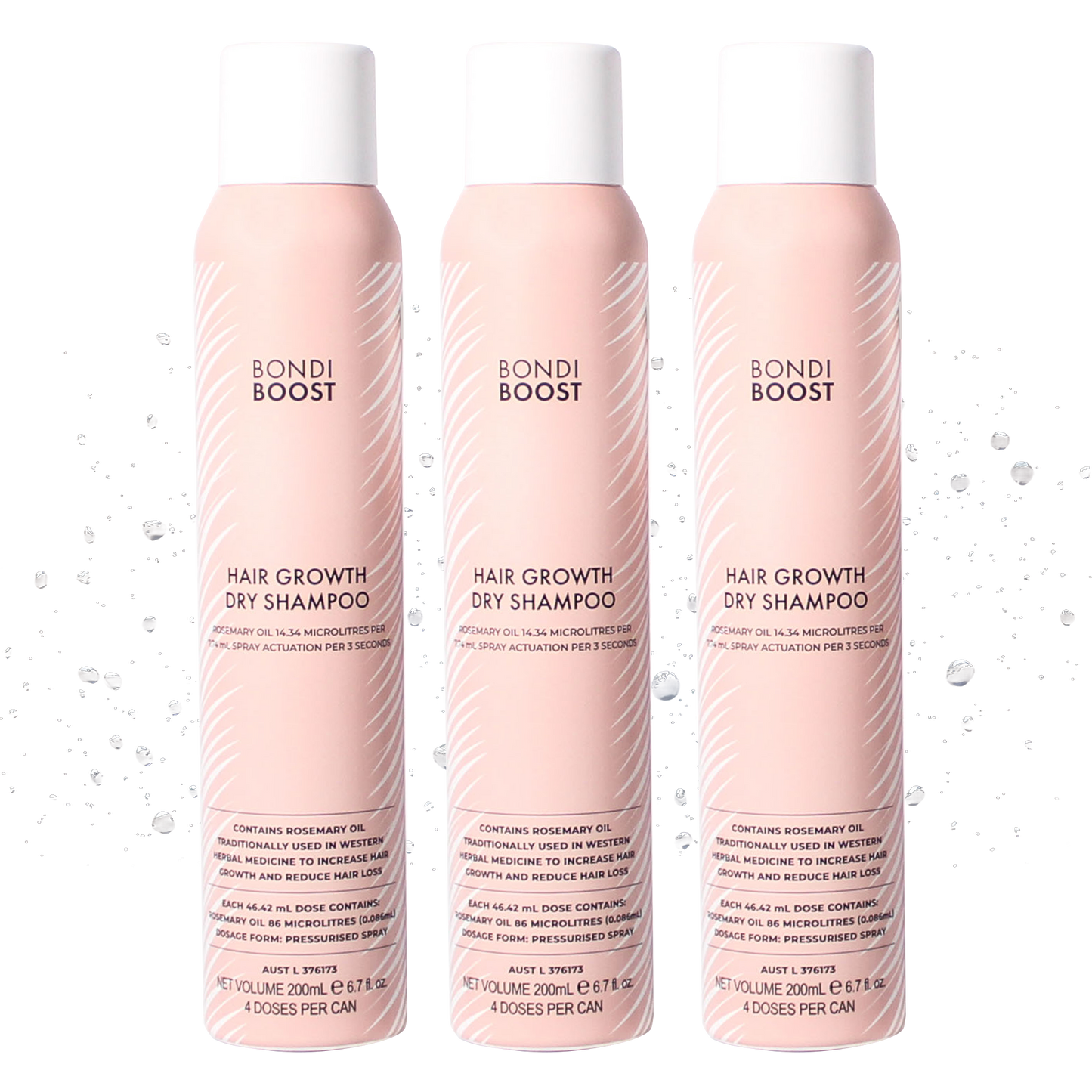 DRY SHAMPOO - 3 PACK