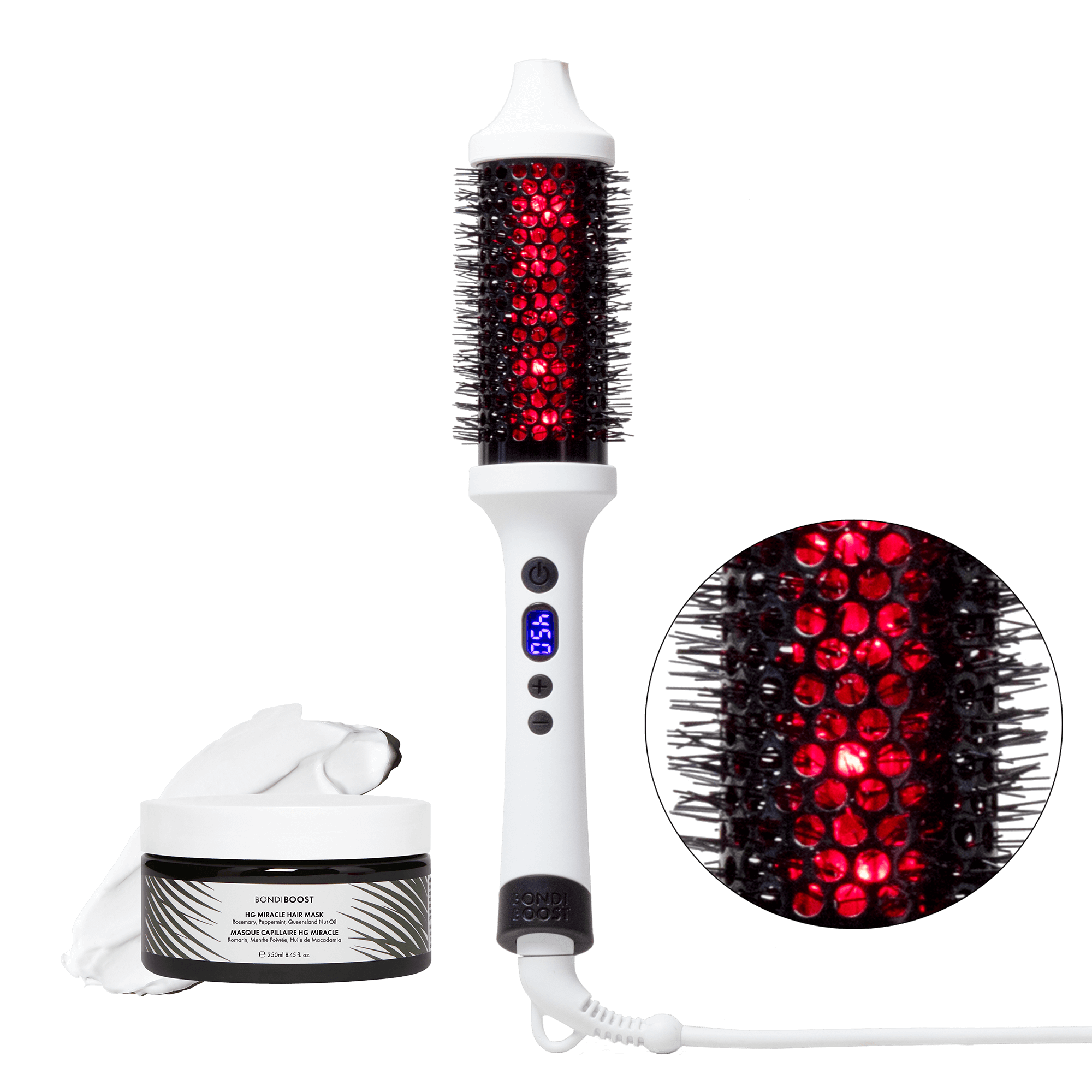 INFRARED THERMAL BOUNCE BRUSH & MIRACLE MASK DUO 