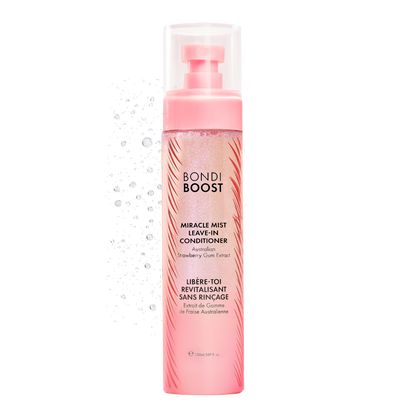 Bondi Boost leave-in conditioner bottle on a white background