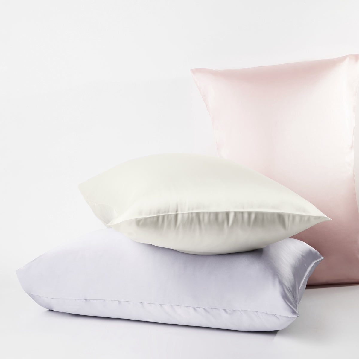 BLUSH SATIN PILLOWCASE - STANDARD