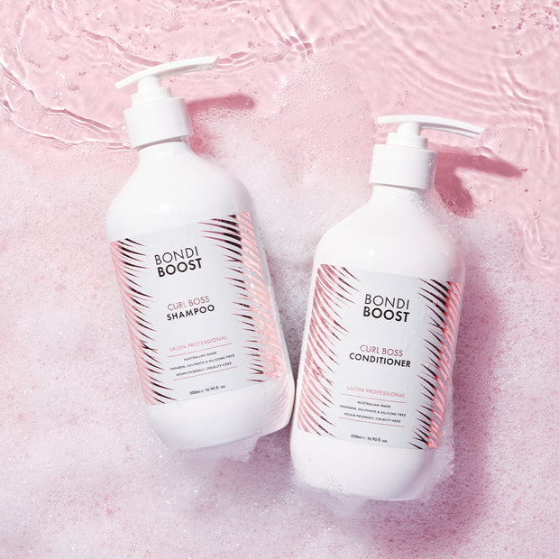 Curl Boss Duo - Curl Defining Shampoo + Conditioner
