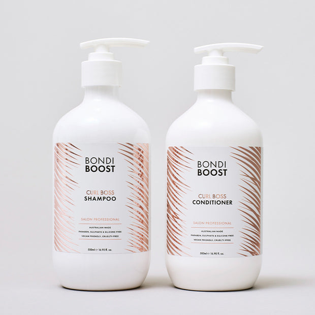 Curl Boss Duo - Curl Defining Shampoo + Conditioner
