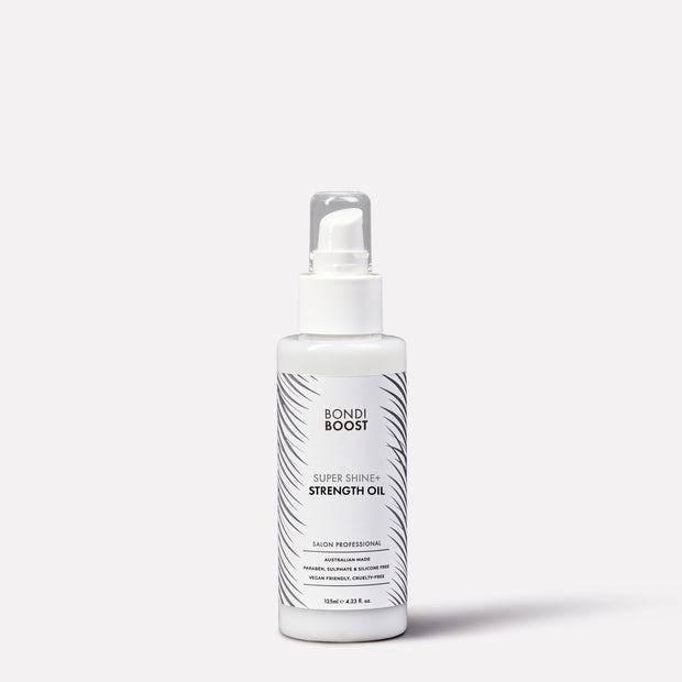 Super Shine + Strength Oil - Leaves you with super soft, shiny hair
